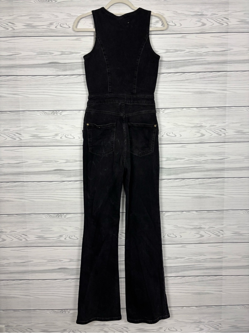 PILCRO Anthropologie Denim Jumpsuit size 6 - Picture 8 of 11